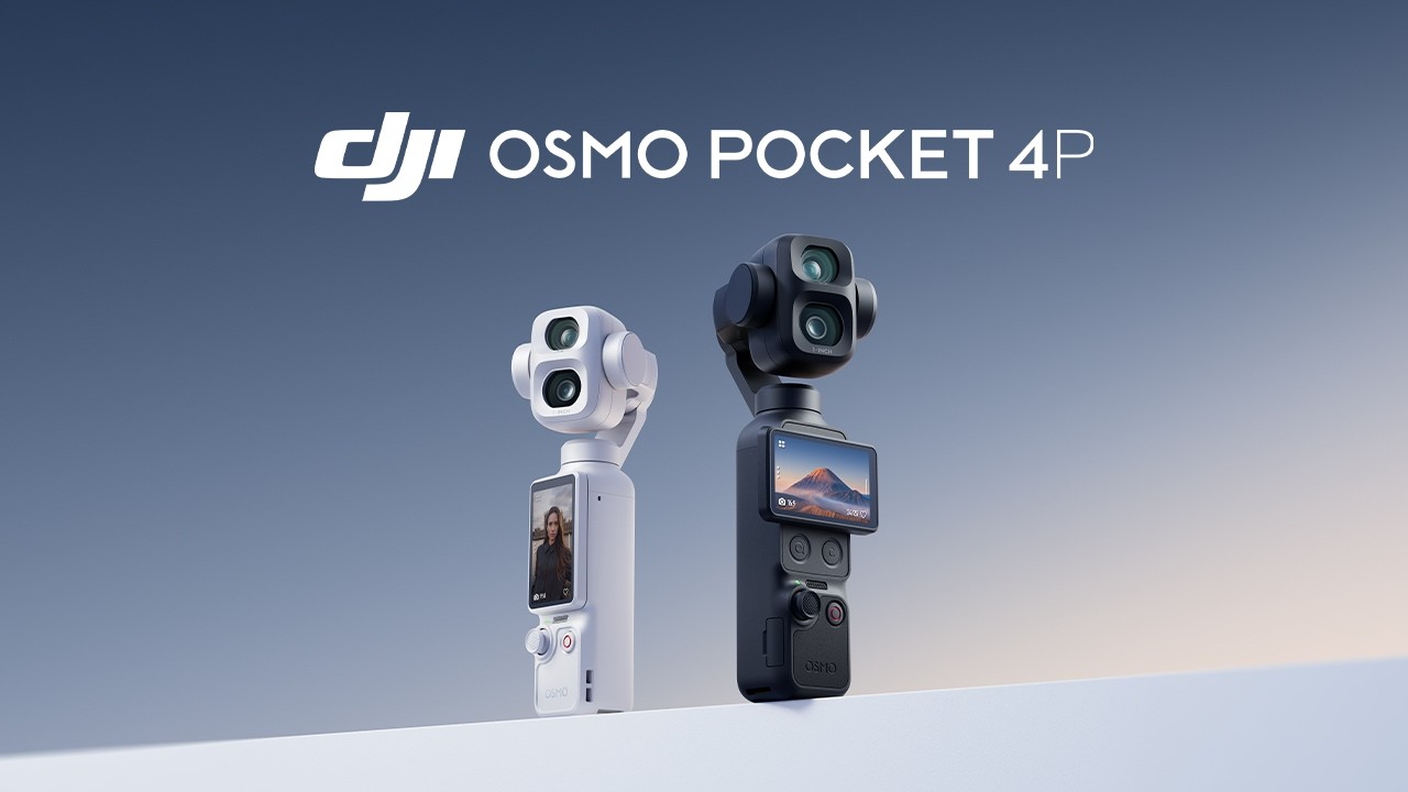 DJI Osmo Pocket 4P is here—the Dual-Lens Cinematic Pocket Gimbal Camera. 🎥✨See More. Tell More.