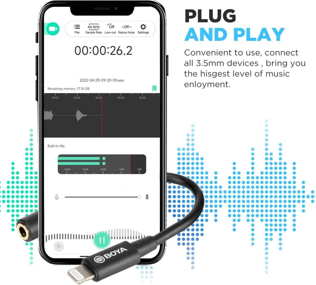 Adaptateur Audio 3.5mm TRRS 1 Mâle Vers 6 Femelles - Partage Casque/micro Pour Smartphone, PC - Longueur 30 Cm