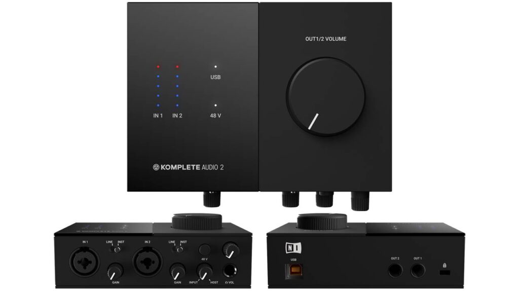 Carte Son Native Instruments Komplete Audio 2 - REKFI – Matériel ...