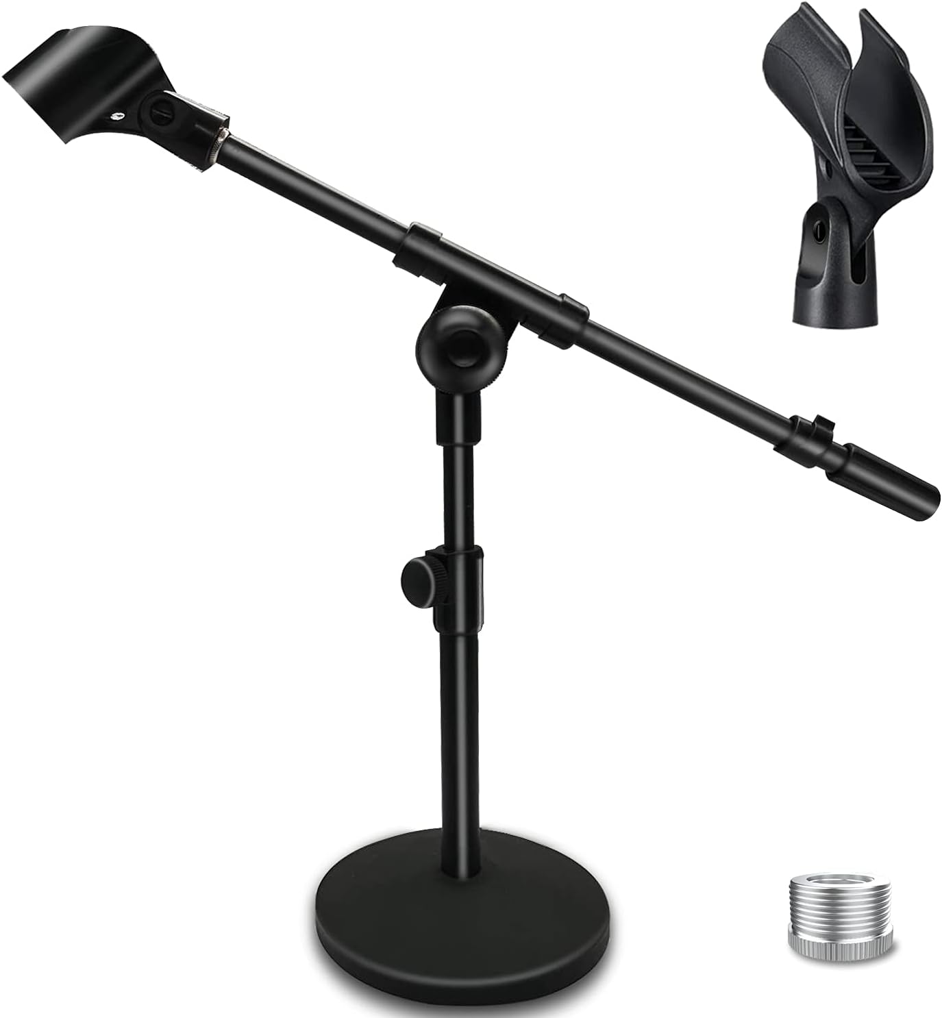 Rigych AT2020 Support De Microphone, Réglable Pied De Micro