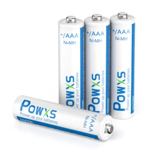 Piles rechargeables POWXS AAA Ni-MH 1100 mAh-Pack de 4