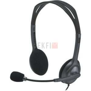 Casque Filaire Logitech H111Stéréo avec Micro Anti-Parasite