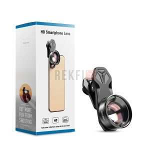 Apexel Objectif Professionnel Macro HD 100mm  Pour Smartphone 