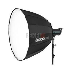 Godox P90L Softbox Parabolique 90 cm – Monture Bowens, Hexadécagone, Lumière Douce Portrait & Vidéo
