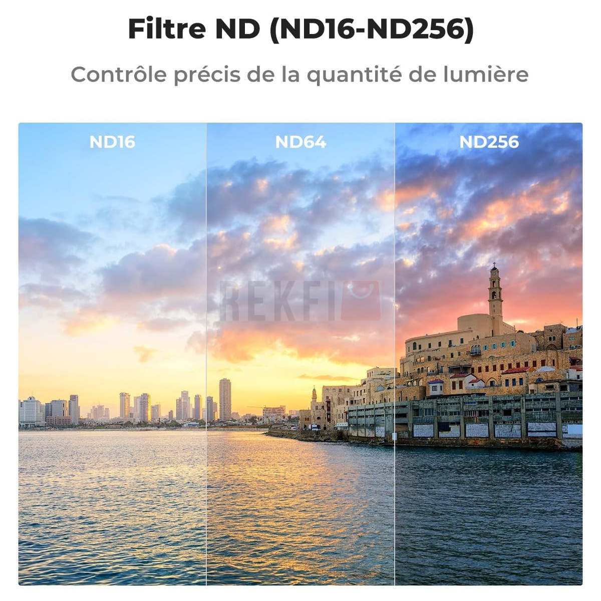 K&F CONCEPT Filtre CPL ND16 ND64 ND256 Magnétique Compatible avec DJI OSMO Pocket 3 et Film de Protection Nano-revêtements Étanche Anti des Rayures Léger HD K&F CONCEPT Filtre CPL ND16 ND64 ND256 Magnétique Compatible avec DJI OSMO Pocket 3 et Film de Protection Nano-revêtements Étanche Anti des Rayures Léger HD