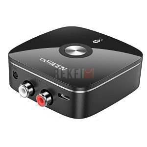 UGREEN 40759 Récepteur Bluetooth 5.1 aptX HD RCA & Jack 3.5mm – Adaptateur Audio Faible Latence pour Chaîne Hi-Fi, Enceinte & Amplificateur