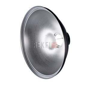 Selens Bol Beauté 42 cm Argenté avec Monture Bowens + Grille – Réflecteur Photo Studio Pro