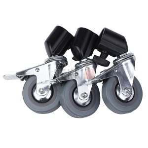 Selens JL22 – Lot de 3 Roues Pivotantes avec Frein pour Support  Studio Photo/Vidéo