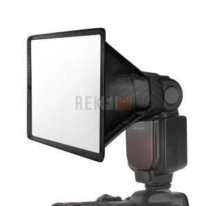 Puluz Mini Softbox 17x15 cm pour Flash Speedlite – Diffuseur Pliable Universel avec Sac de Transport