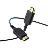 FEELWORLD Câble Ultra Thin 4K HDMI vers HDMI – Câble HDMI 2.0 Haute Vitesse 18 Gbps, Ultra Fin 2,5 mm, Compatible 4K@60Hz, HDR et 3D Pour Moniteur – 45 cm