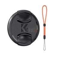 K&F Concept – 55mm Bouchons/caches d’objectif universels avec élastiques Compatible avec Appareil Photo Canon Nikon Sony Olympus Fujifilm Pentax Panasonic Leica