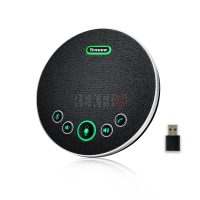 Tenveo M3B – Speakerphone de conférence omnidirectionnel Bluetooth/USB pour réunions