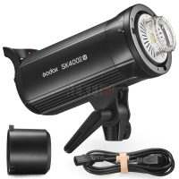 Godox SK400II-V Flash de studio LED 400 Ws monture Bowens avec système sans fil 2,4 GHz intégré