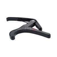 Harley Benton HBCA-K Acoustic/Electric Capo – Capodastre métal noir pour guitares acoustiques et électriques