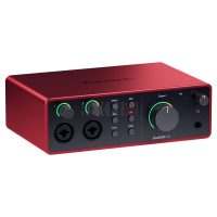 Focusrite Scarlett 4i4 4ème Génération – Interface audio USB-C 4 entrées 4 sorties pour studio et home studio
