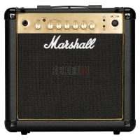 Marshall MG15GR – Ampli combo guitare 15 W avec réverbération et 2 canaux pour la pratique et l'entraînement