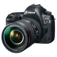 Canon EOS 5D Mark IV – Reflex plein format 30,4 MP avec objectif 24-105mm f/4L II pour photo et vidéo professionnelles