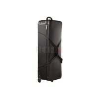 CB-01 – Valise de transport rigide grand format sur roulettes pour matériel de flash et éclairage photo 110 × 34 × 29 cm