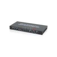 Tenveo U402 – Switch Multiviewer HDMI 4x1 4K@30Hz avec capture USB 3.0 et 10 modes d'affichage