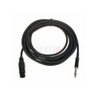 Cordial EM 5 FP elements – Câble audio 5m XLR femelle vers jack mono 6,3mm