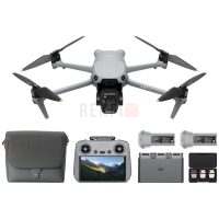 DJI Air 3S Fly More Combo (RC 2) – Drone double caméra 1 pouce 50 MP, 4K/120fps, LiDAR frontal, 45 min d'autonomie et transmission O4 sur 20 km