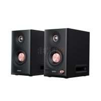 Edifier MR5 – Paire de moniteurs de studio actifs 3 voies 110W Hi-Res avec LDAC 24bits/96kHz, XLR, TRS, RCA, EQ + régulateur, et application ConneX