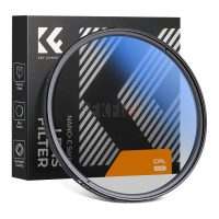 K&F Concept Filtre CPL Nano-C 82mm – Filtre polarisant circulaire multicouche HMC, verre optique AGC, cadre ultra-fin anti-rayures, compatible tous appareils photo reflex et hybrides