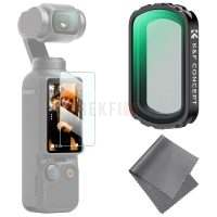 K&F Concept KF01.2533 – Filtre Black Mist 1/4 magnétique pour DJI Osmo Pocket 3/4, verre optique HD 28 couches nano-revêtues, ultra-fin et étanche