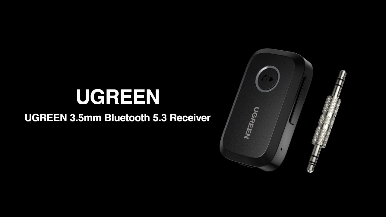 UGREEN Bluetooth 5.3 Car Adapter | Aux to Bluetooth Receiver