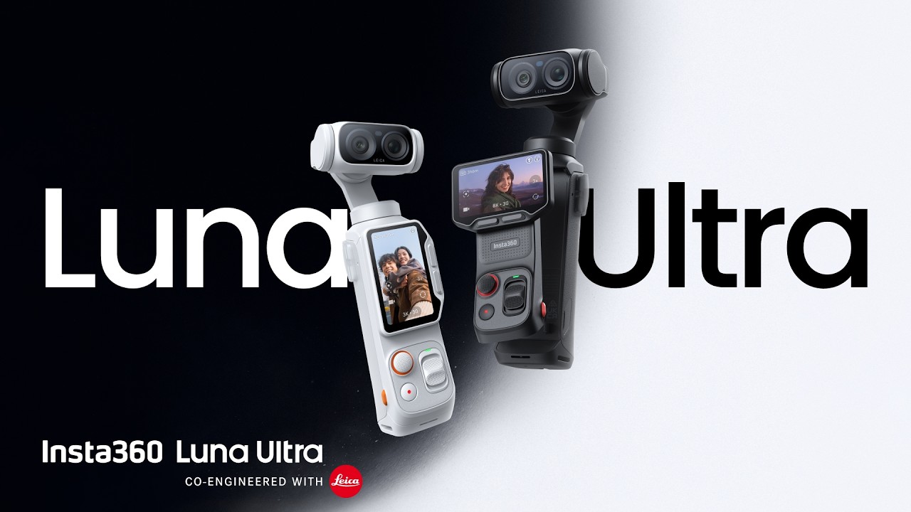 Meet Insta360 Luna Ultra - Flagship dual-lens 8K gimbal camera