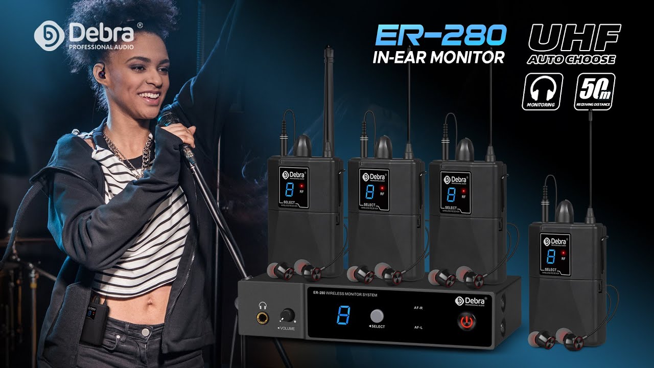 How to use D Debra ER-280 Wireless IEM