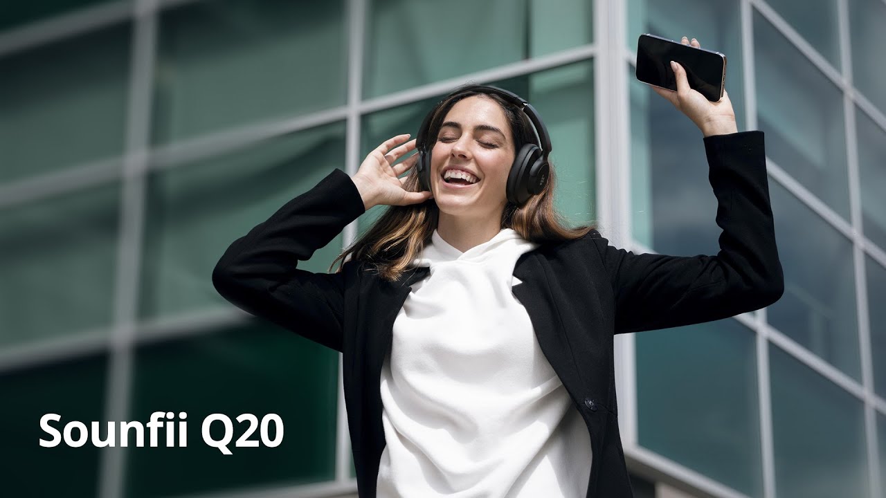 Tronsmart Sounfii Q20: Over-ear Noise Cancelling Wireless Headphones for Comfort