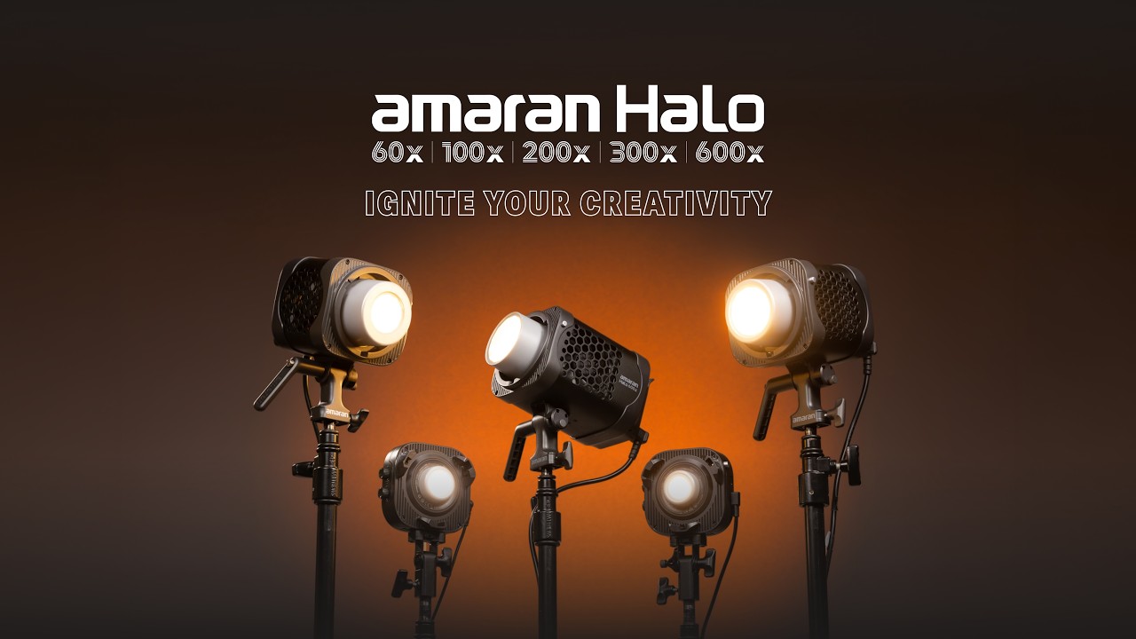 Introducing the amaran Halo Series | Ignite Your Creativity