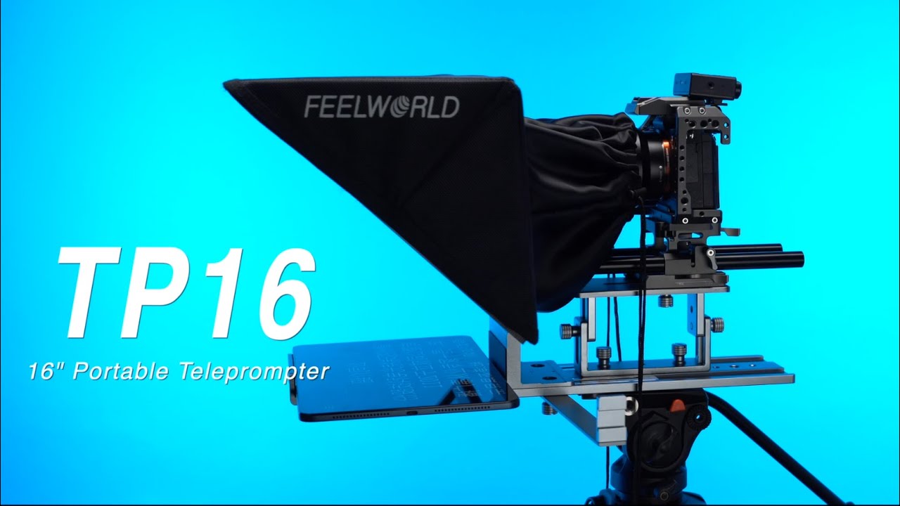 FEELWORLD TP16 16" Teleprompter ：Unleash Your On-Camera Confidence
