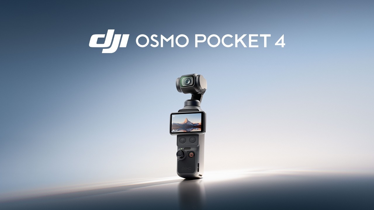 DJI Osmo Pocket 4 is here—redefining what a pocket camera can do.