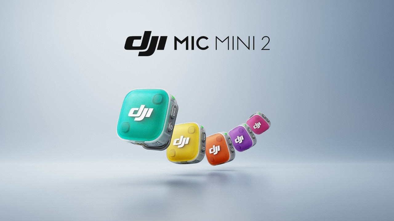 Meet DJI Mic Mini 2, Mini Wireless Microphone.