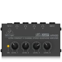 Amplificateur Casque Behringer MICROAMP HA400 4 canaux