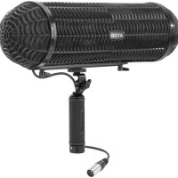 Filtre Boya BY-WS1000 Système de suspension de pare-brise avec câble XLR pour caméscopes