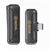 BOYA BY-WM3T2-U1 Microphone cravate sans fil USB C pour Smartphone et Tablette