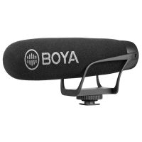 ‎ Microphone Shotgun BOYA BY-BM2021 pour Camera DSLR et smartphone ‎