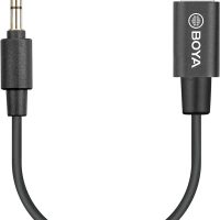 Câble adaptateur Boya BY-K1 3.5mm TRS mâle vers lighning (iphone iOS) mâle