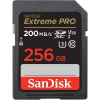 Carte Mémoire SanDisk 256GB Extreme PRO UHS-I SDXC + RescuePRO Deluxe