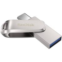 Clé USB 3.1 SanDisk 128GB Ultra Luxe Double connectique (USB Type-C / Type-A)