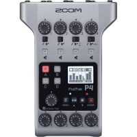 Enregistreur de podcast multipiste portable Zoom PodTrak P4
