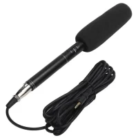 Microphone Interview pour appareil photo/DSLR/caméscope, Téléphone Smartphone