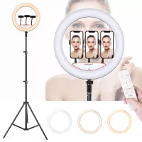 Ring Light 14 pouces(36cm) LED 3200K-5600K pour Photographie Maquillage Live streaming