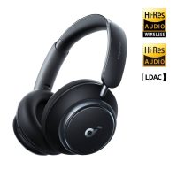 Casque à Réduction Active du Bruit Jusqu’à 98%, 50 Heures d’Autonomie, Audio sans Fil LDAC Hi-Res, Bluetooth 5.3 Soundcore by Anker Space Q45