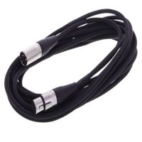 Câble XLR mâle vers femelle 6 mètres SM6BK