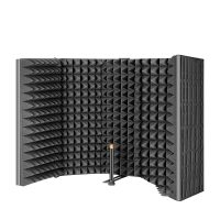 Écran acoustique paravent de microphone d'enregistrement de studio professionnel Taille XXL