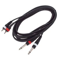 2 x Câble RCA vers JACK 6,35mm SPR2030
